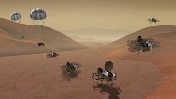 Изменяющие форму роботы помогут исследовать Титан