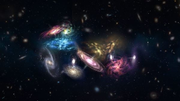Астрономы стали свидетелями мегамиграции галактик