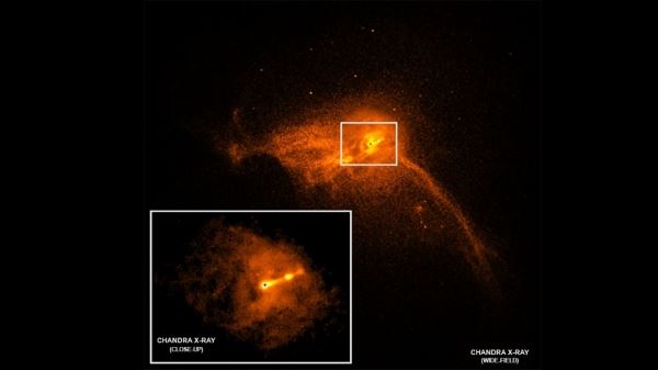 Получен снимок чёрной дыры в галактике M87