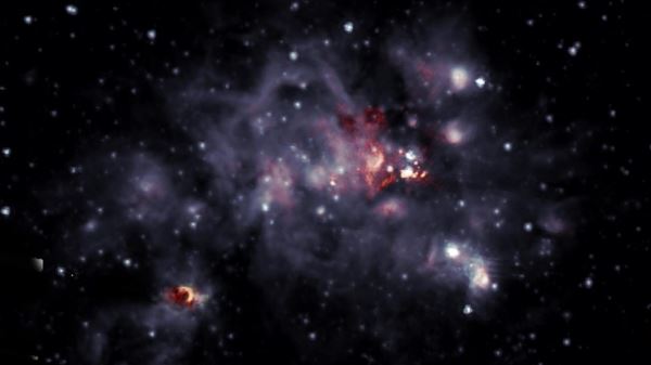 Новый взгляд на область звездообразования W49A