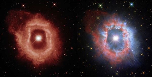Хаббл делает новый снимок звезды на свою 31-ю годовщину