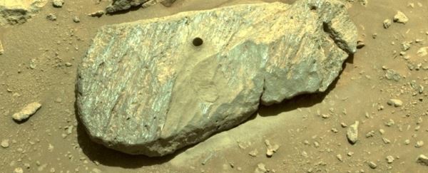 Марсоход Perseverance добыл «идеальный» образец марсианской породы