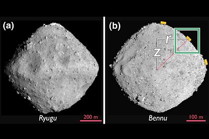 Объяснена загадочная форма астероидов Бенну и Рюгу
