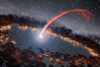 Обнаружена редкая черная дыра промежуточной массы