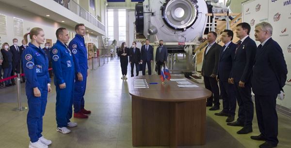 Рогозин рассказал об итогах первого экзаменационного дня экипажа корабля «Союз МС-19»