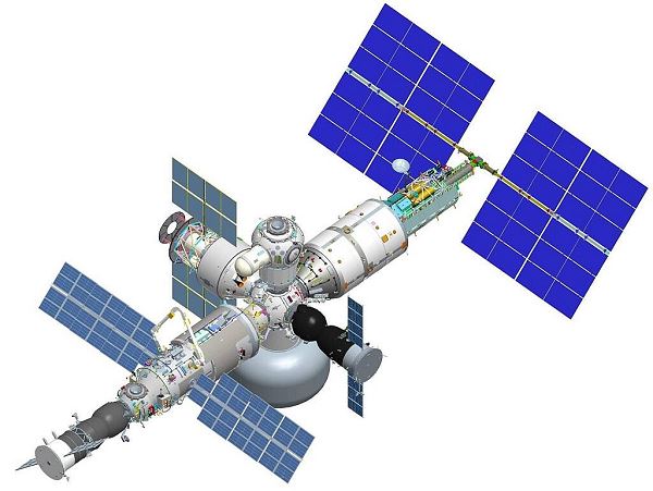 В составе новой российской космической станции планируется семь модулей и центрифуга
