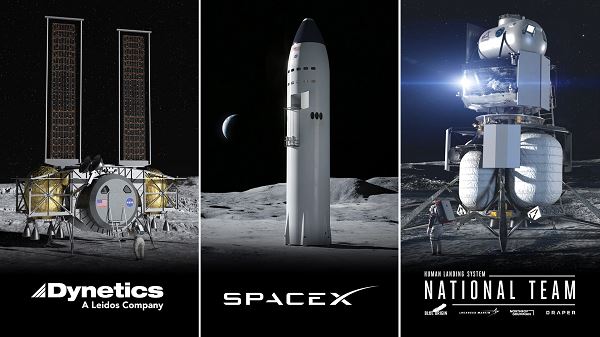 NASA выделит $146 млн пяти компаниям на разработку систем лунного посадочного модуля